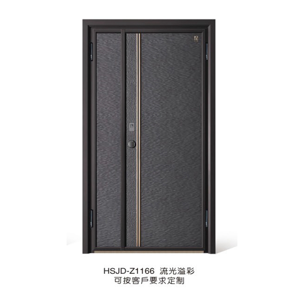 铸铝装甲门HSJD-Z1166流光溢彩