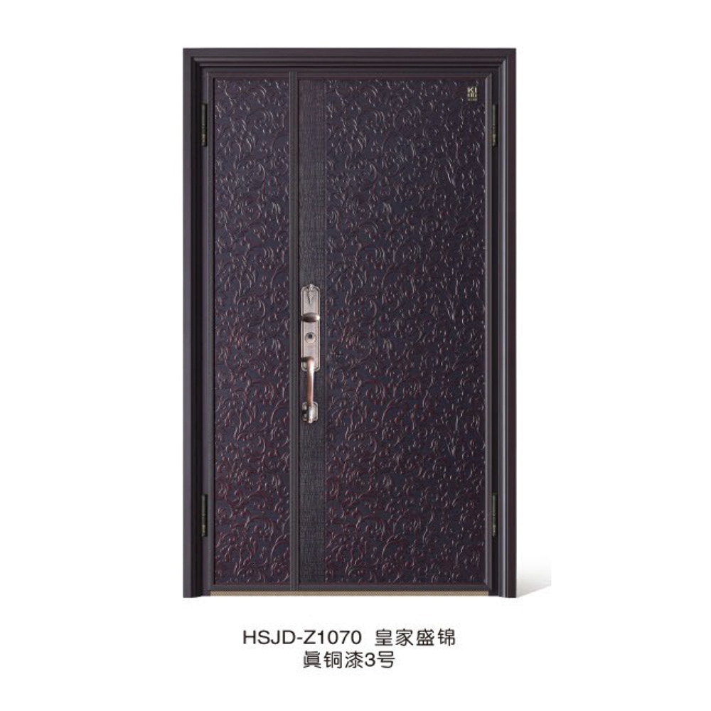 铸铝装甲门HSJD-Z1070皇家盛锦
