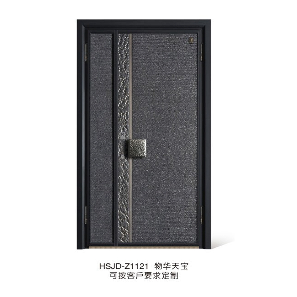 铸铝装甲门HSJD-Z1121物华天宝