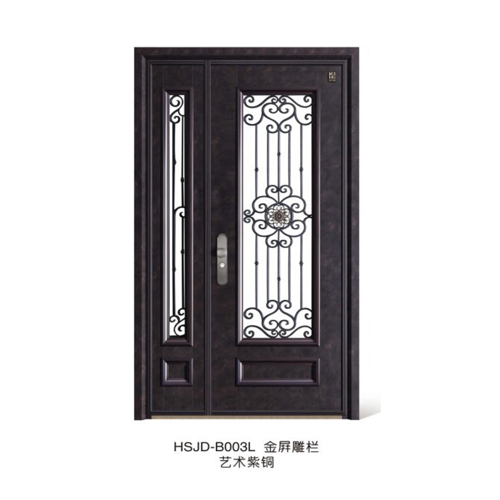 玻璃装甲门